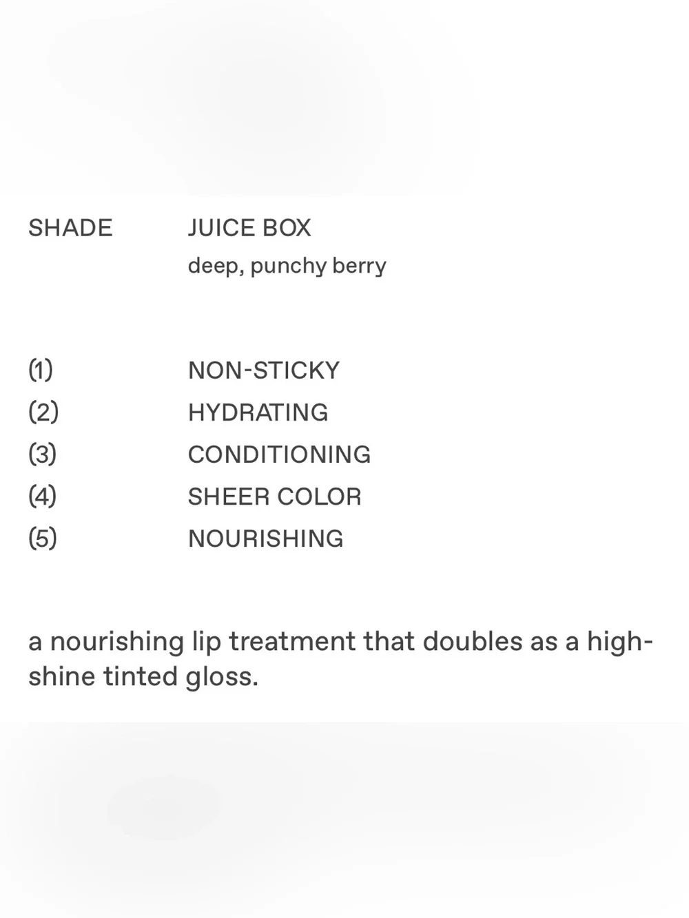NEW r.e.m. beauty Essential Drip Glossy Balm | Juice Box | Deep Punchy Berry